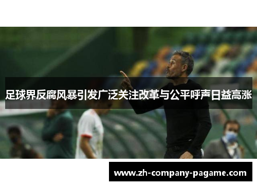足球界反腐风暴引发广泛关注改革与公平呼声日益高涨